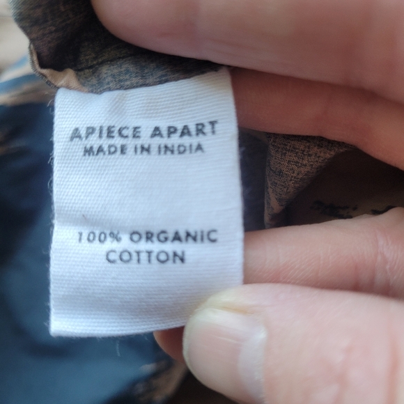 Apiece Apart Wrap Front Dress, VGUC, Size L - Picture 8 of 9